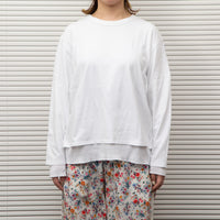 MEYAME / SIDE LINE WIDE PANTS  (FLOWER)