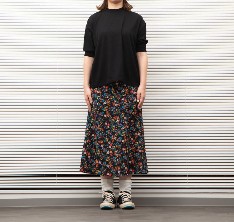 MEYAME  COTTON KNIT TEE HEATHER GREY