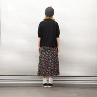 MEYAME / COTTON KNIT TEE HEATHER GRAY