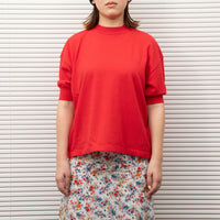 MEYAME / COTTON KNIT TEE RED