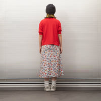 MEYAME / COTTON KNIT TEE RED