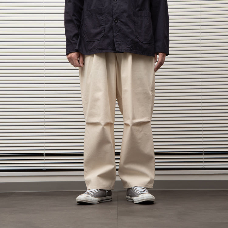 HAVERSACK /オーガニック強撚ツイル　５ポケットパンツ