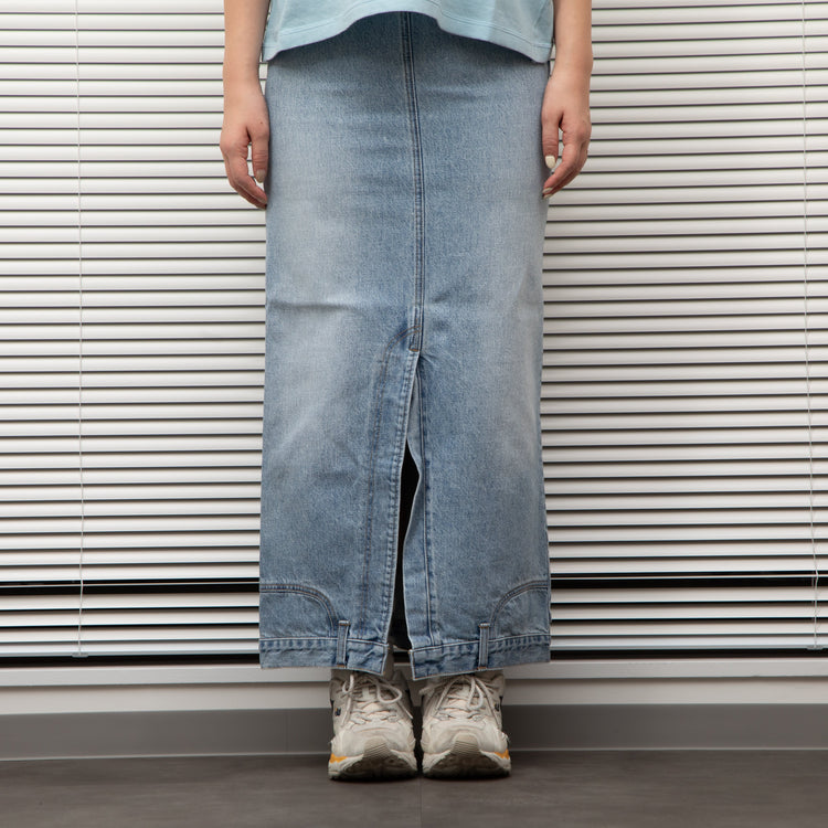 MEYAME / DENIME UPSIDE-DOWN SKIRT