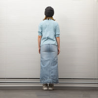 MEYAME / DENIME UPSIDE-DOWN SKIRT
