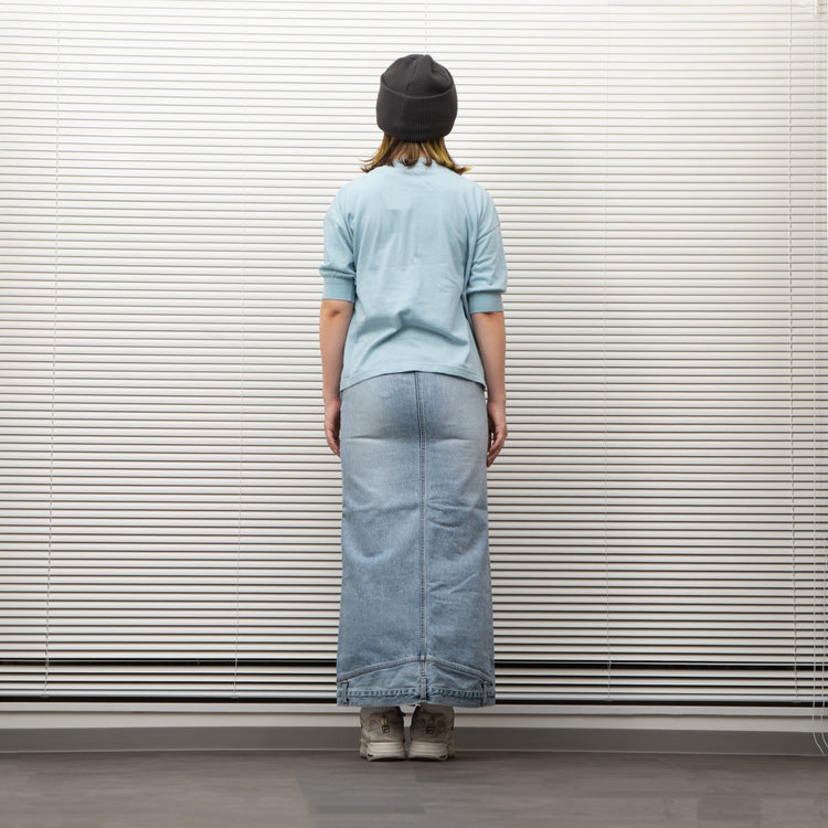 MEYAME / DENIME UPSIDE-DOWN SKIRT