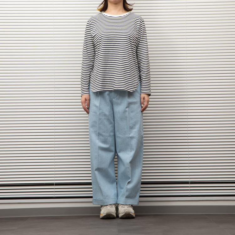 HAVERSACK / ブリーチデニム　バギーパンツ