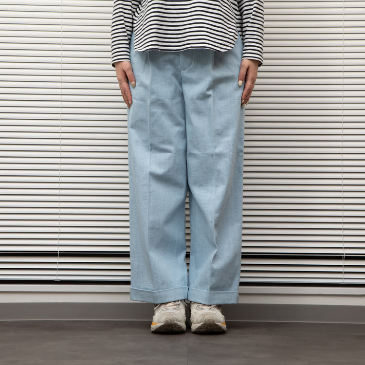 HAVERSACK / ブリーチデニム　バギーパンツ