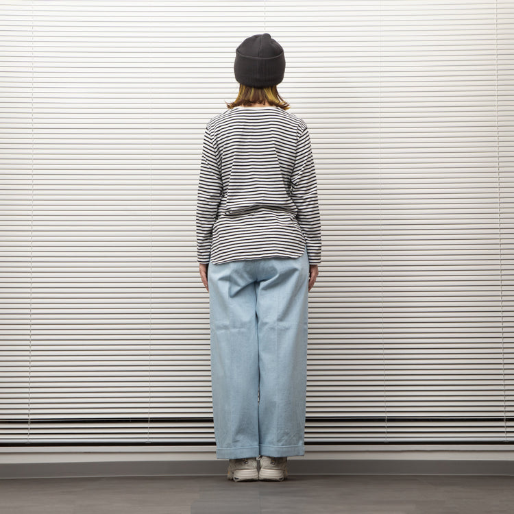 HAVERSACK / ブリーチデニム　バギーパンツ