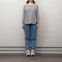 HATSKI / Loose Tapered Denim -Used-Ice Blue HTK-22001-U