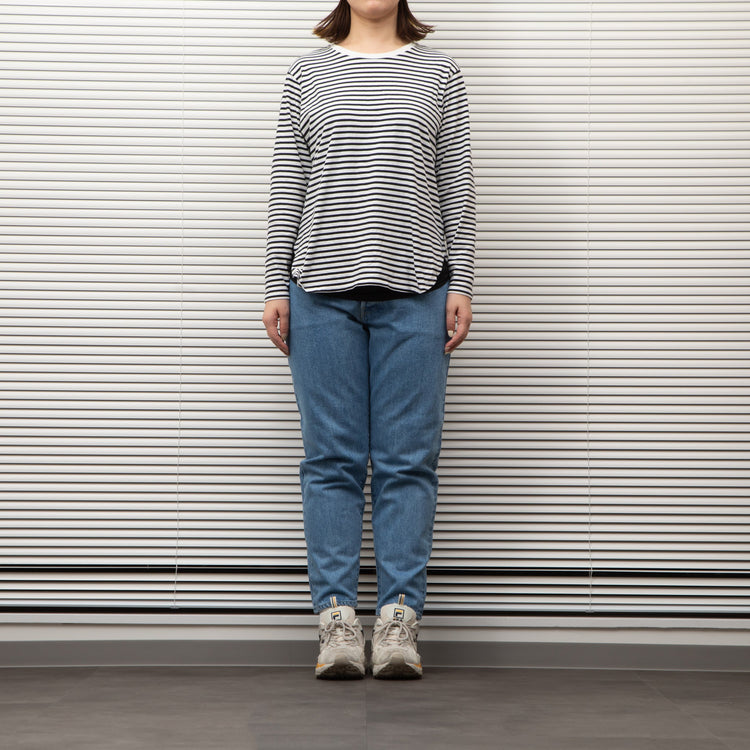 HATSKI / Loose Tapered Denim -Used-Ice Blue HTK-22001-U