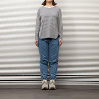 HATSKI / Loose Tapered Denim -Used-Ice Blue HTK-22001-U