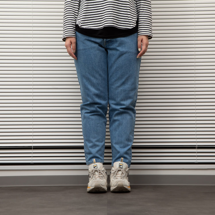 HATSKI / Loose Tapered Denim -Used-Ice Blue HTK-22001-U