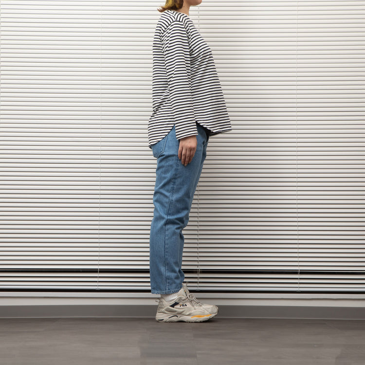 HATSKI / Loose Tapered Denim -Used-Ice Blue HTK-22001-U