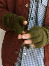 Riprap  O/F LONG GLOVES (BRITISH/SOUTH AMERICAN WOOL) CHARCOAL