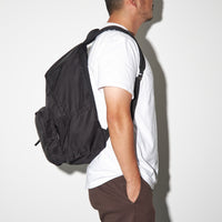 PACKING/ DOUBLE POCKET BACK PACK BLACK PA-029