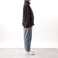 BAMME/ リサイクルポリエステル エコフリース ブリティッシュポリス ジップブルゾン オーバーサイズ ユニセックス