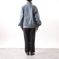 BAMME/ オーバーサイズ ブリティッシュ ジップブルゾン ユニセックス