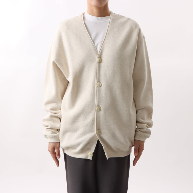 BAMME/ 裏起毛 スウェット オーバーサイズ カーディガン ユニセックス