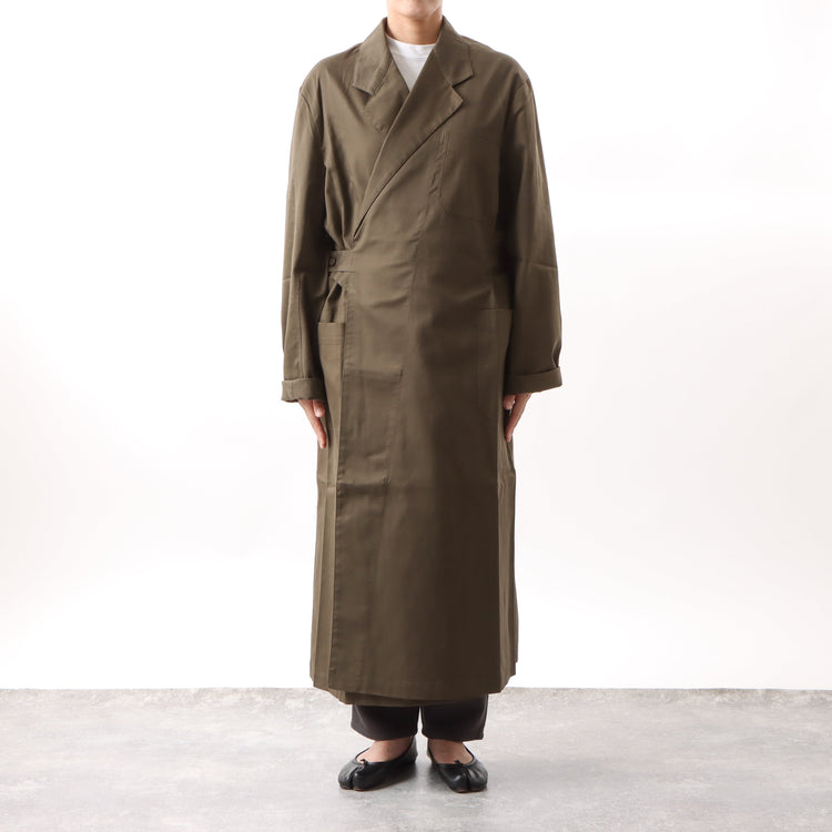 BAMME/ オーバーサイズ ミリタリー タイロッケンコート ユニセックス