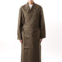 BAMME/ オーバーサイズ ミリタリー タイロッケンコート ユニセックス