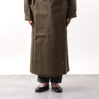 BAMME/ オーバーサイズ ミリタリー タイロッケンコート ユニセックス