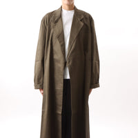 BAMME/ オーバーサイズ ミリタリー タイロッケンコート ユニセックス