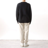 M-SIC/ ラゲットリブ ヘンリーネック プルオーバー カットソー ニットアップ