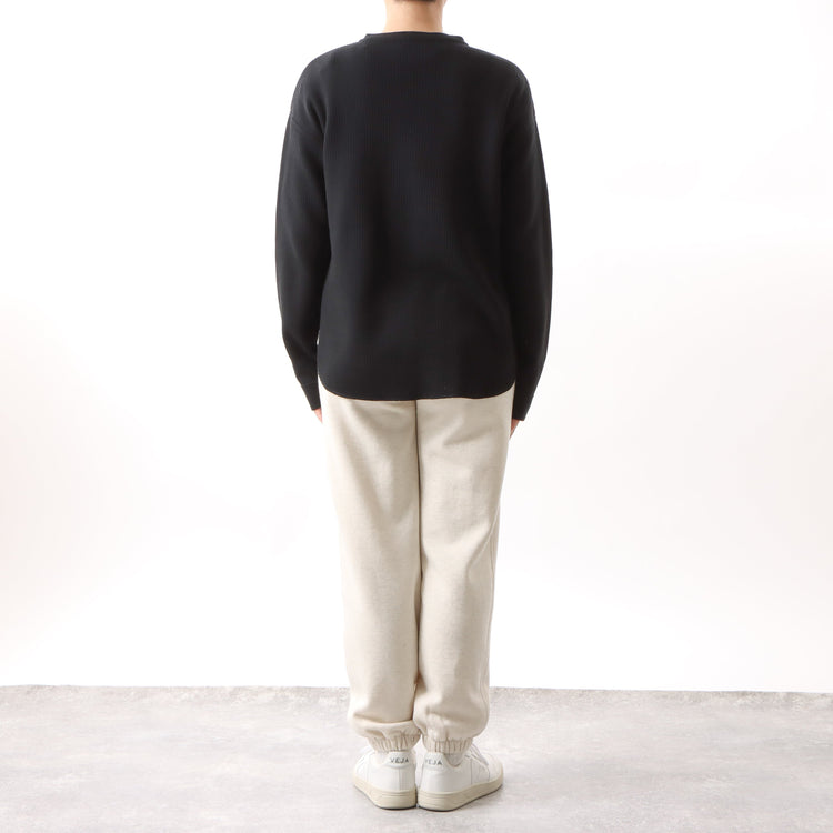 M-SIC/ ラゲットリブ ヘンリーネック プルオーバー カットソー ニットアップ