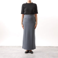 M-SIC/ Eyelet Ribbed Short-Sleeve Pullover