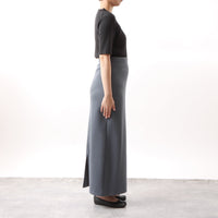 M-SIC/ Eyelet Ribbed Short-Sleeve Pullover