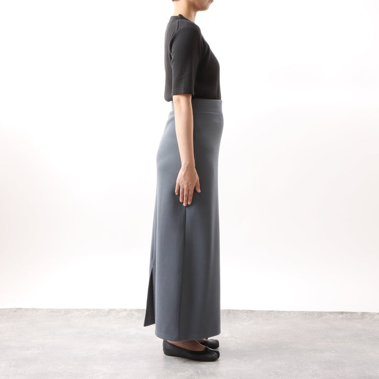 M-SIC/ Eyelet Ribbed Short-Sleeve Pullover