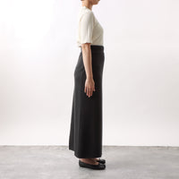 M-SIC/ Eyelet Ribbed Short-Sleeve Pullover