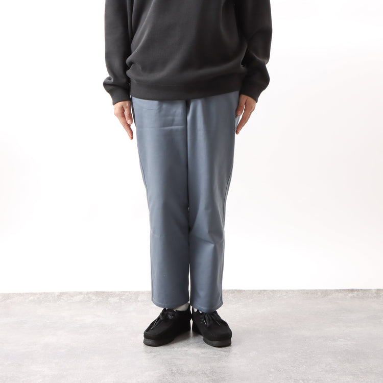 BAMME/ リブダンボールニット キーネック ポロシャツ ユニセックス