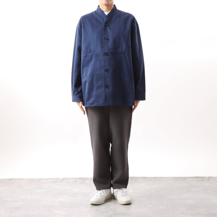 M.W.O.B.H.M カバーオール BAMME/ オーバーサイズ スタンドカラー カバーオール ユニセックス