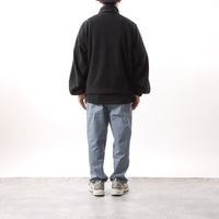 BAMME/ リサイクルポリエステル エコフリース ブリティッシュポリス ジップブルゾン オーバーサイズ ユニセックス