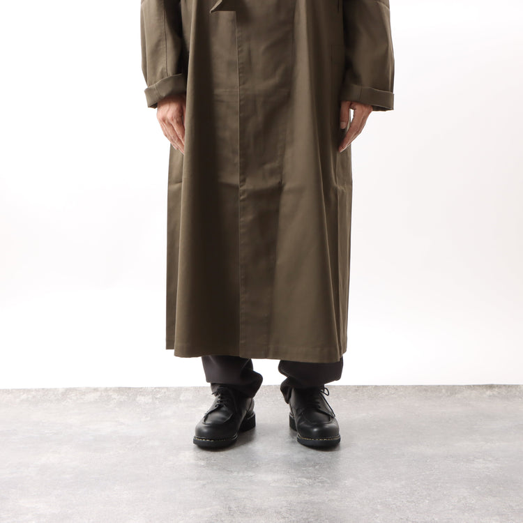 BAMME/ オーバーサイズ ミリタリー タイロッケンコート ユニセックス