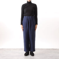 M-SIC/ Heavy Rib Turtleneck Pullover 