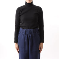 M-SIC/ Heavy Rib Turtleneck Pullover 