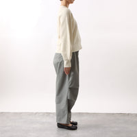 M-SIC/ Rugged Rib Cut and Sew Cardigan Knit Set