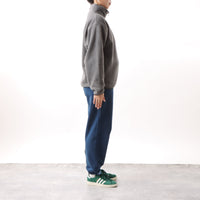 M-SIC/ オーバーサイズ リサイクルポリエステル エコフリース ハーフジップ プルオーバー ユニセックス