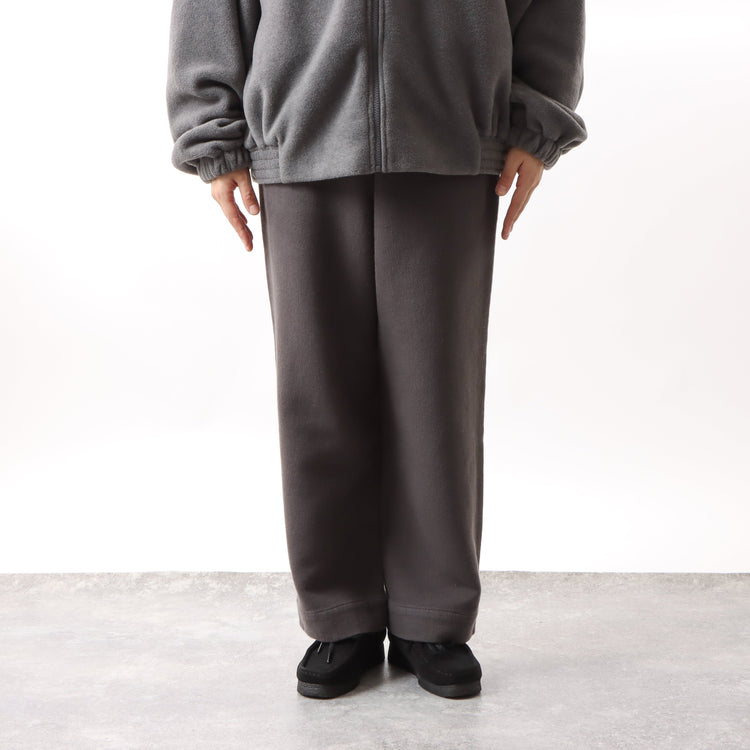 BAMME/ リサイクルポリエステル エコフリース ブリティッシュポリス ジップブルゾン オーバーサイズ ユニセックス