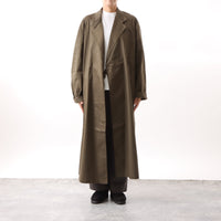 BAMME/ オーバーサイズ ミリタリー タイロッケンコート ユニセックス