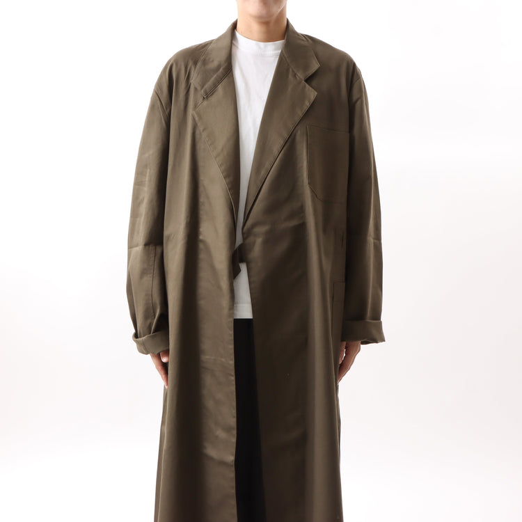 BAMME/ オーバーサイズ ミリタリー タイロッケンコート ユニセックス