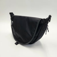 FADEN/ Destoryed U half moon bag「004_Janis」