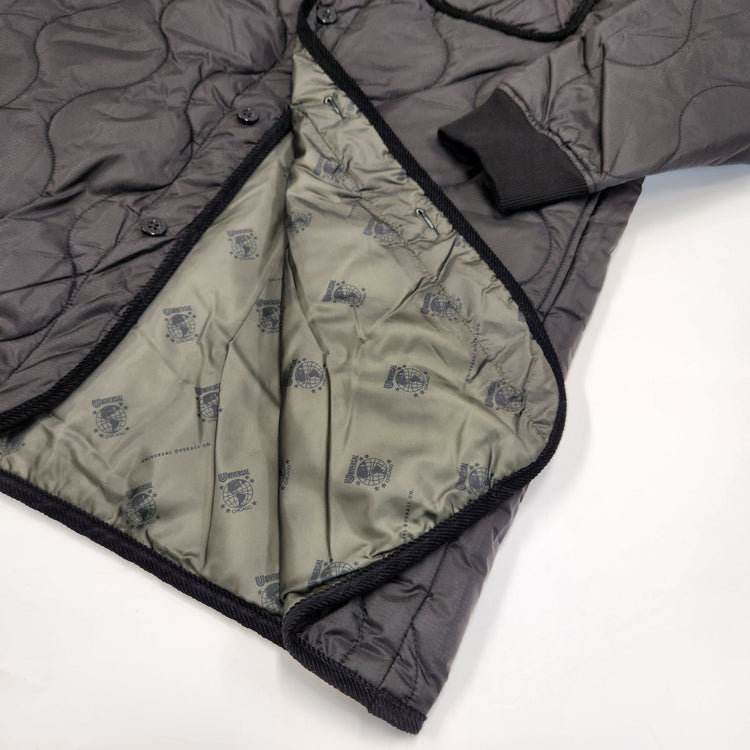 UNIVERSAL OVERALL/ QUILT COAT BLACK