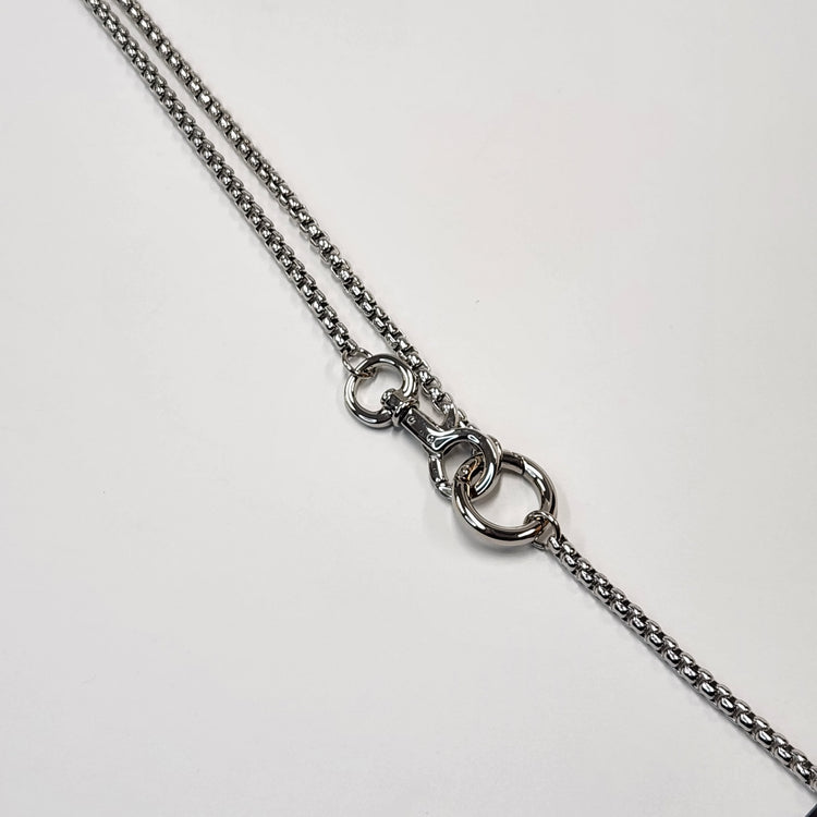 HIDAKA/ KEY CROCHET CHAIN NECKLACE