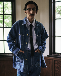 Work of Art Kendai /  DENIM COVERALL AGED WASH