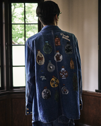 Work of Art Kendai /  DENIM COVERALL AGED WASH