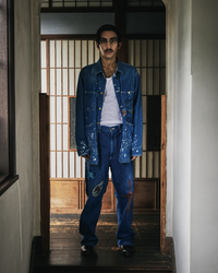 Work of Art Kendai /  DENIM COVERALL AGED WASH