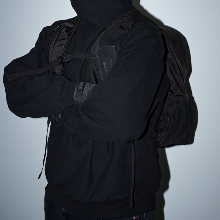 PACKING/ TRAIL BACK PACK　PA-039 BLACK